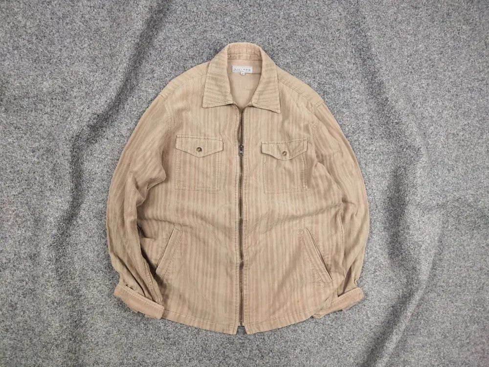 Japanese Brand Villand Vintage Japan Made Overshirt Zip Light Pocket jacket Size US M / EU 48-50 / 2 - 1 Thumbnail