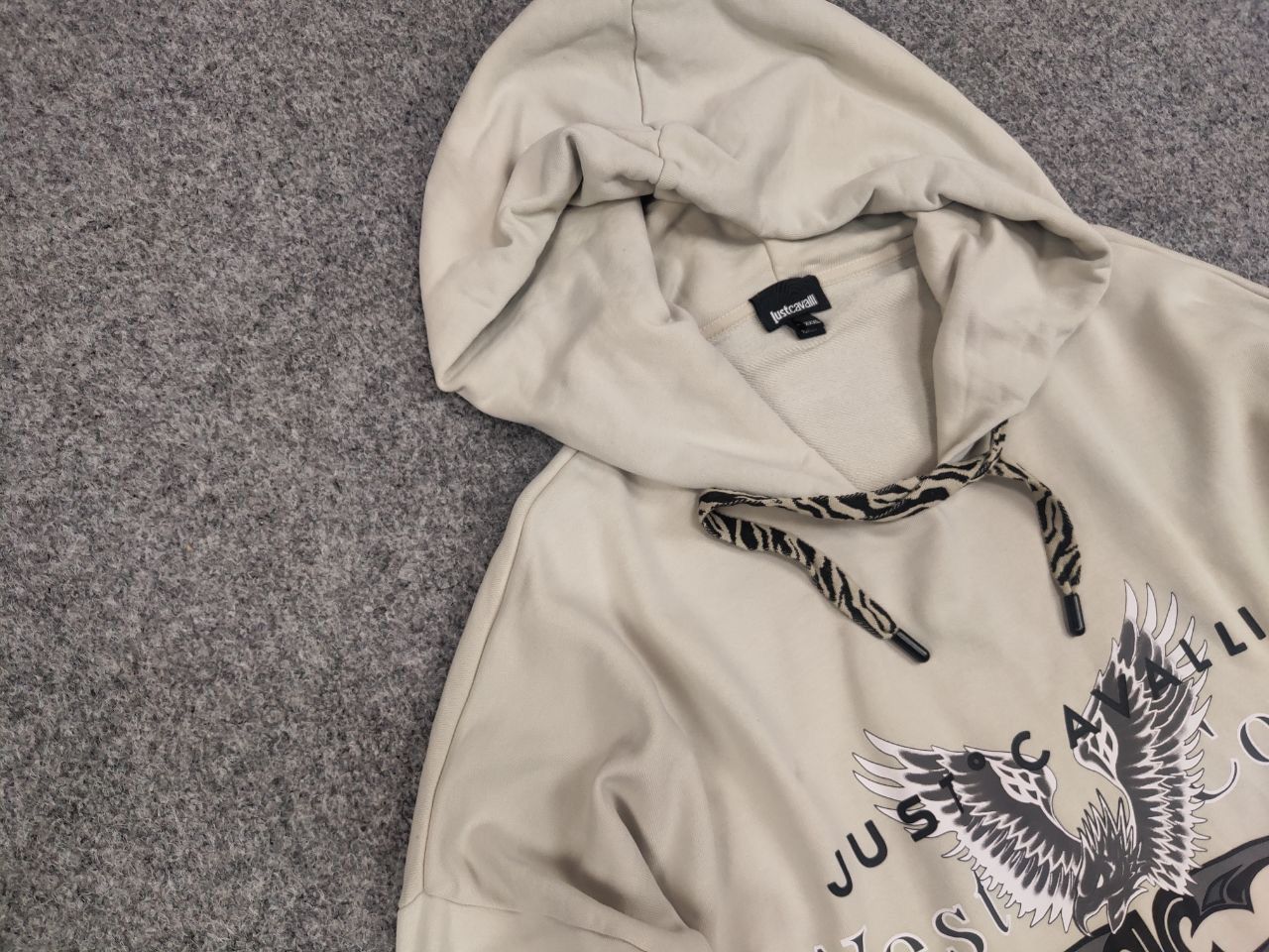 Just Cavalli Roberto Just Cavalli west coast Logo Oversized Hoodie Size US XL / EU 56 / 4 - 7 Thumbnail