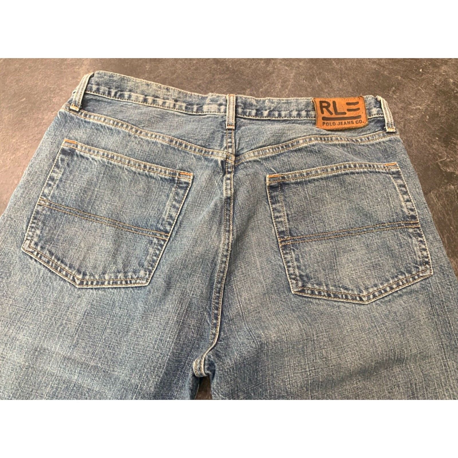 Polo Ralph Lauren Polo Ralph Lauren Jeans Men 34x34 Denim Blue 5-Pocket Logo Classic Straight Preppy American Men Size US S / EU 44-46 / 1 - 6 Thumbnail