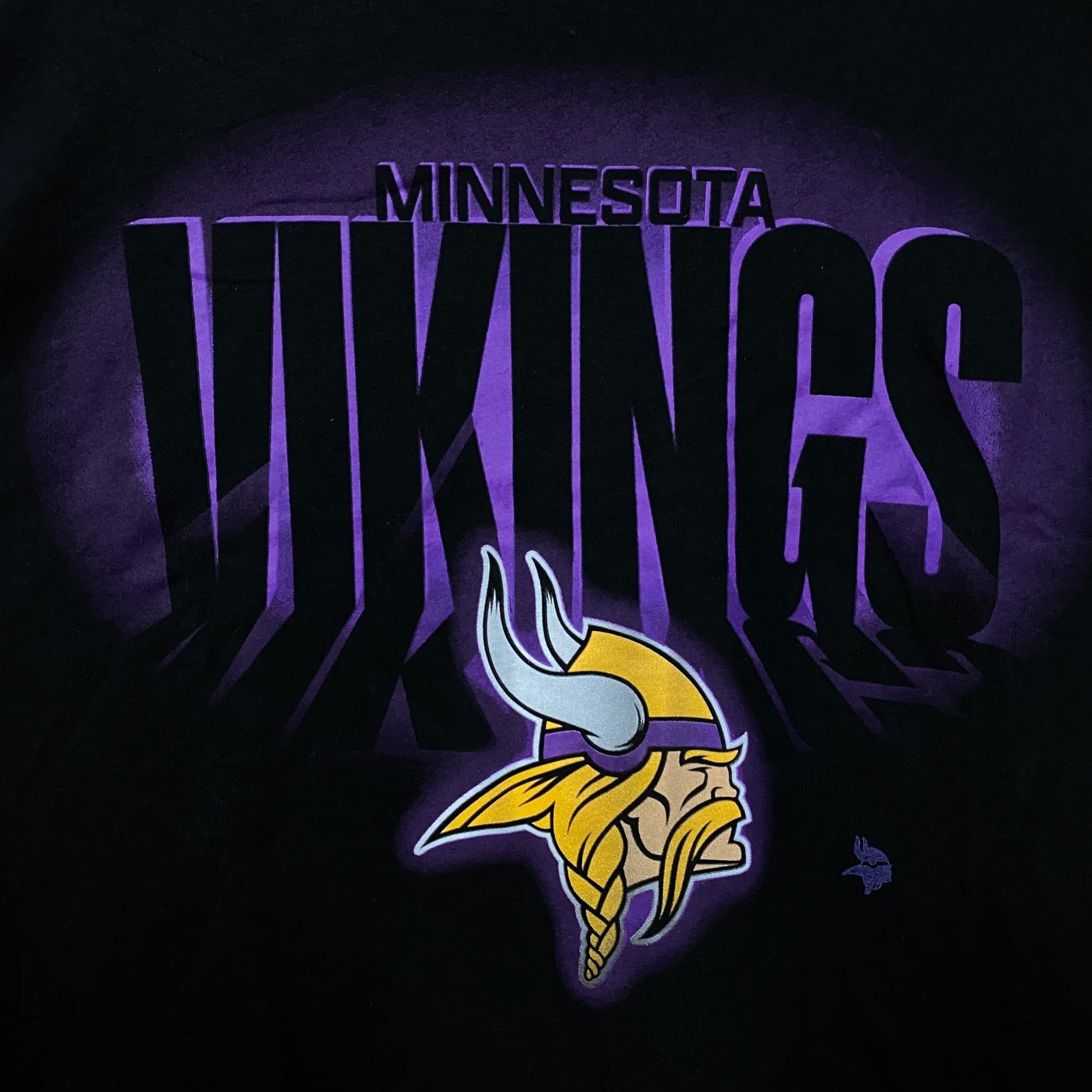 NFL FOCO NFL Minnesota Vikings Logo Graphic T-Shirt 3XL Size US XXL / EU 58 / 5 - 2 Thumbnail