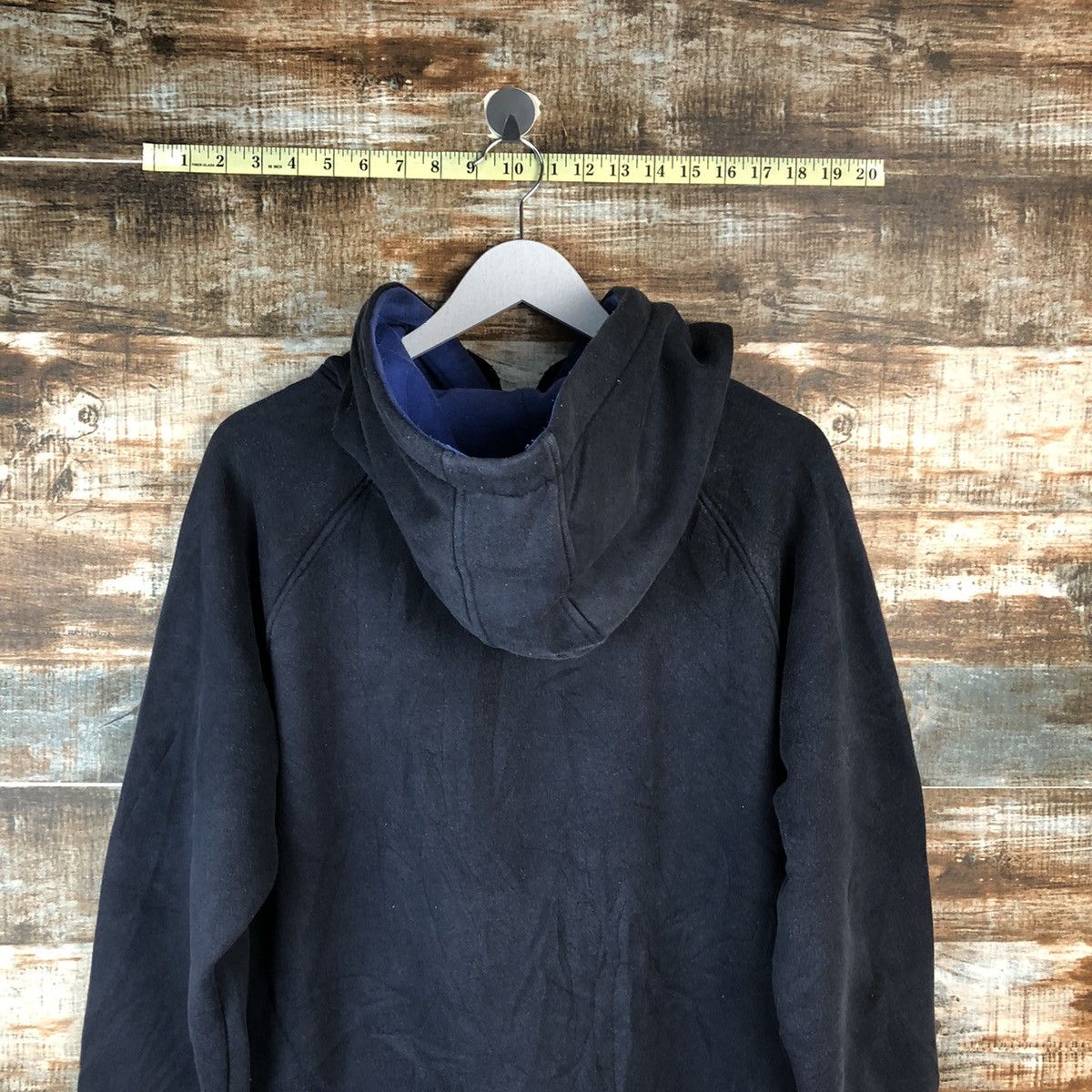 Japanese Brand UOW Black sweatshirt Hoodie #A2030 Size US L / EU 52-54 / 3 - 12 Thumbnail
