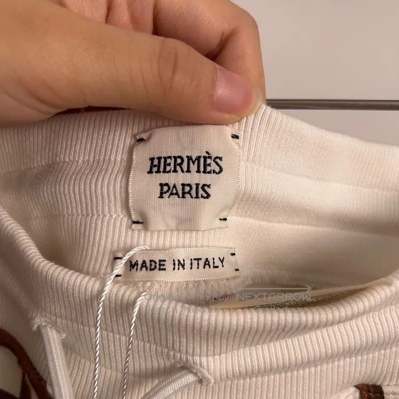 Hermes Hermes Pig Nose Hem Sport Pants Size 25" / US 0 / IT 36 - 4 Thumbnail