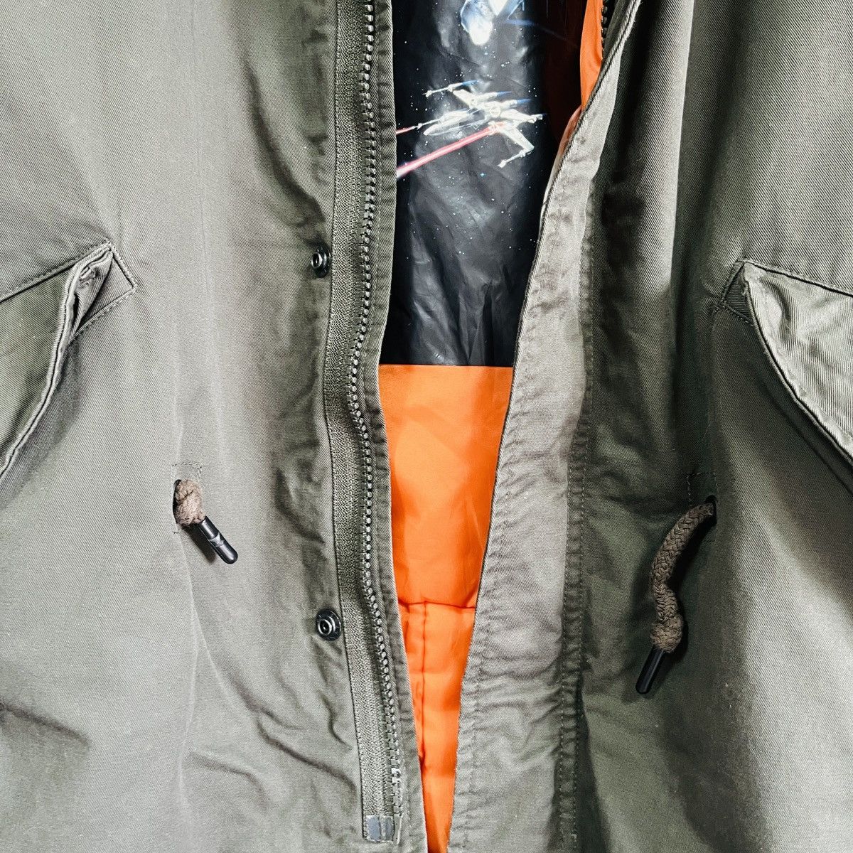 Star Wars Darth Vader Dark Side Parka Long Jacket With Hooded Size US L / EU 52-54 / 3 - 15 Thumbnail