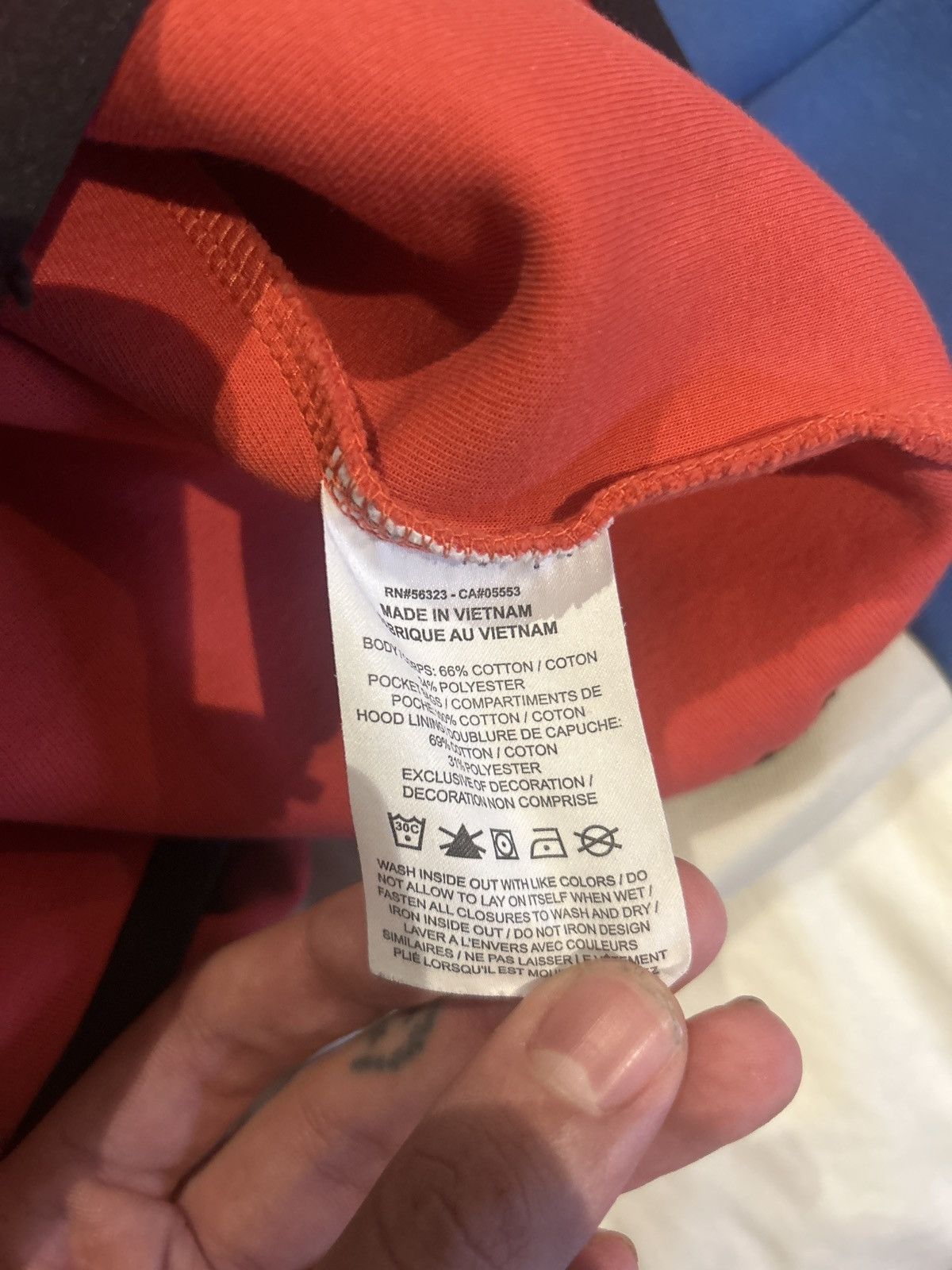 Nike Nike Tech Fleece FULL SUIT “Lobster red” sz M tall top L bot Size US L / EU 52-54 / 3 - 17 Thumbnail