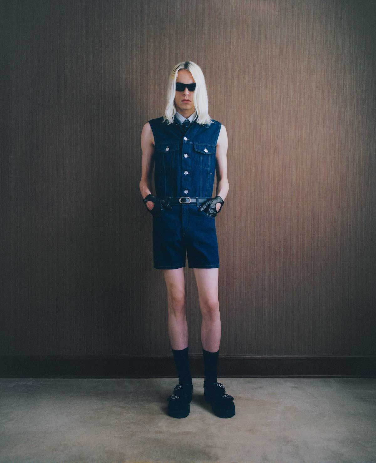 BNWT SS23 ERNEST W. BAKER DENIM SHORTS 44