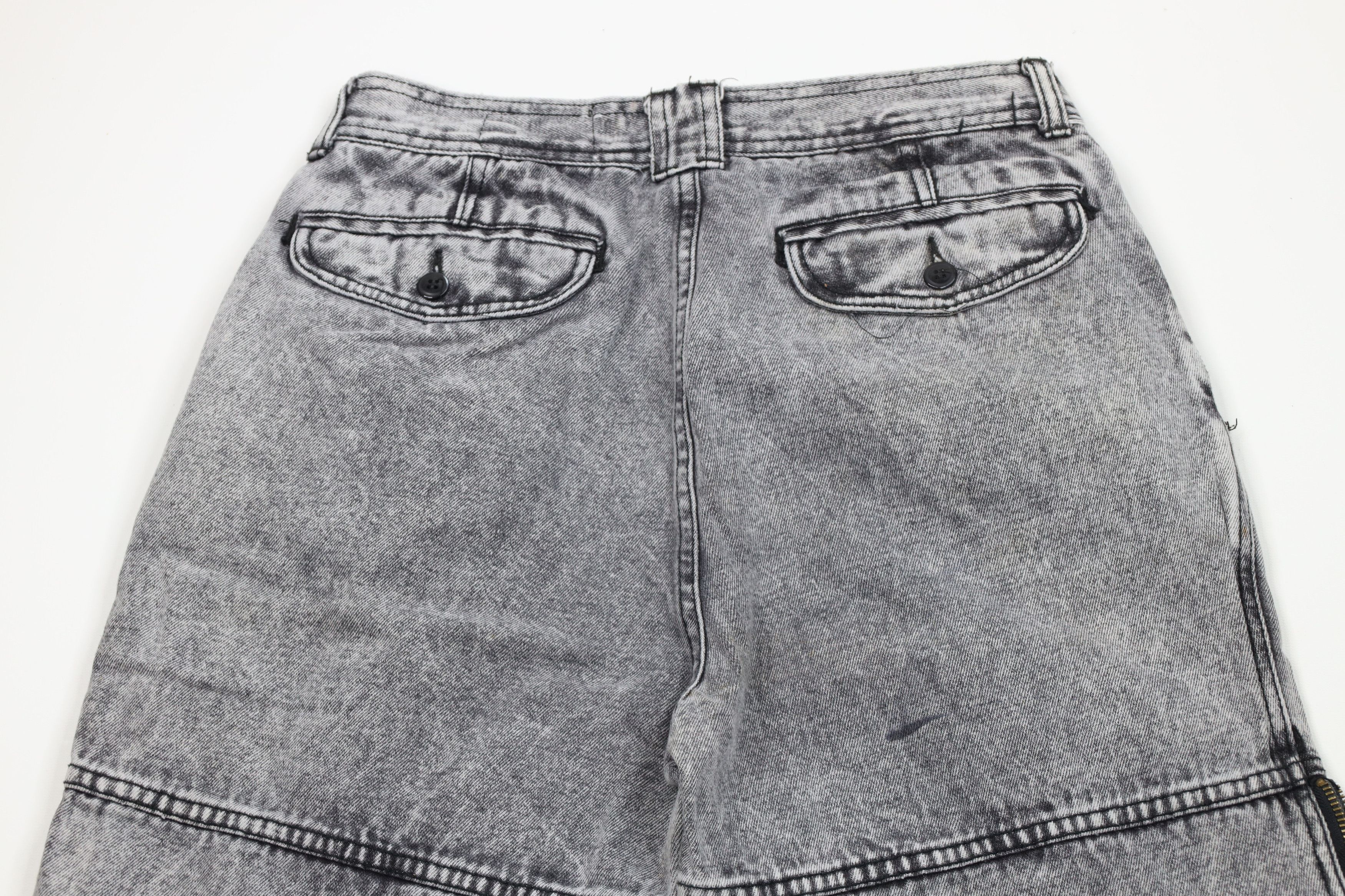 Vintage Vintage 90s Streetwear Relaxed Fit Acid Wash Denim Jeans Size US 30 / EU 46 - 10 Thumbnail