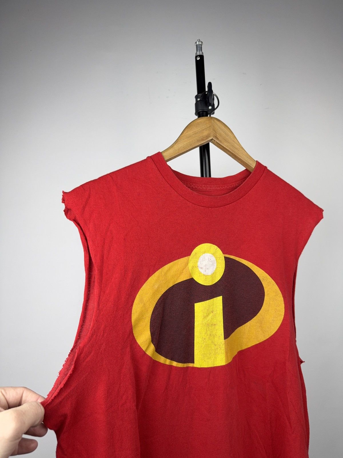 Disney Disney Pixar Incredibles Cutoff Tank Tee Custom Sleeveless Size US M / EU 48-50 / 2 - 5 Thumbnail