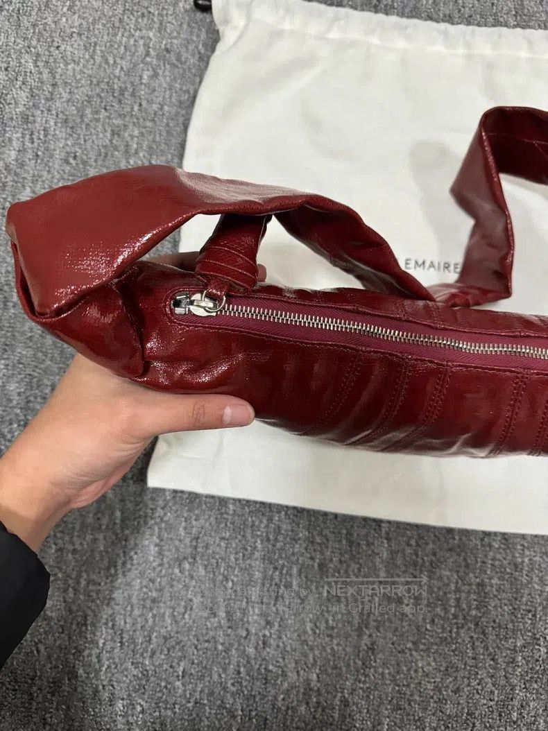 Lemaire LEMAIRE Brick red coated horn bag Size ONE SIZE - 6 Thumbnail
