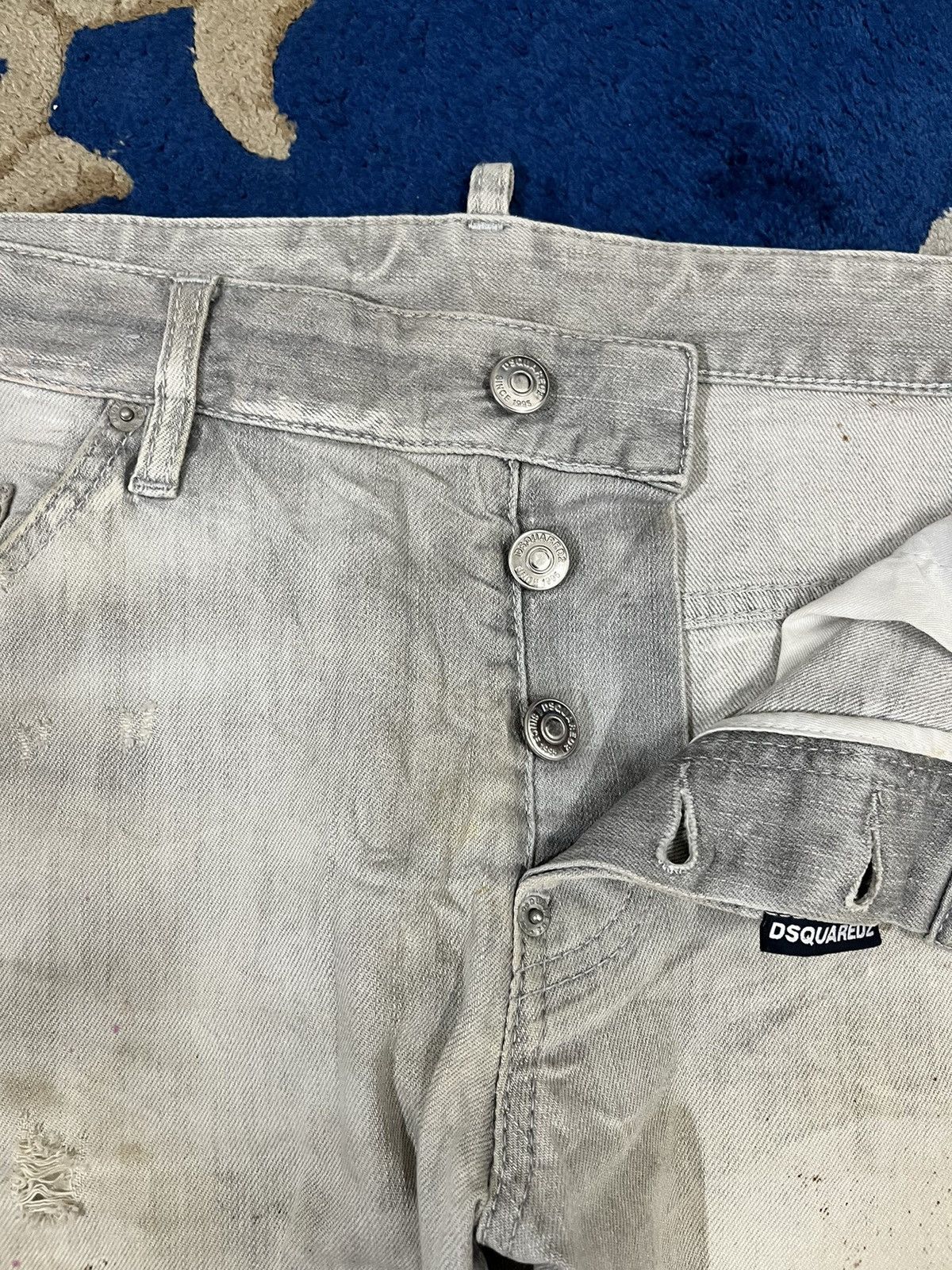 Dsquared2 Vintage DSQUARED2 Distressed Denim Size US 36 / EU 52 - 10 Thumbnail