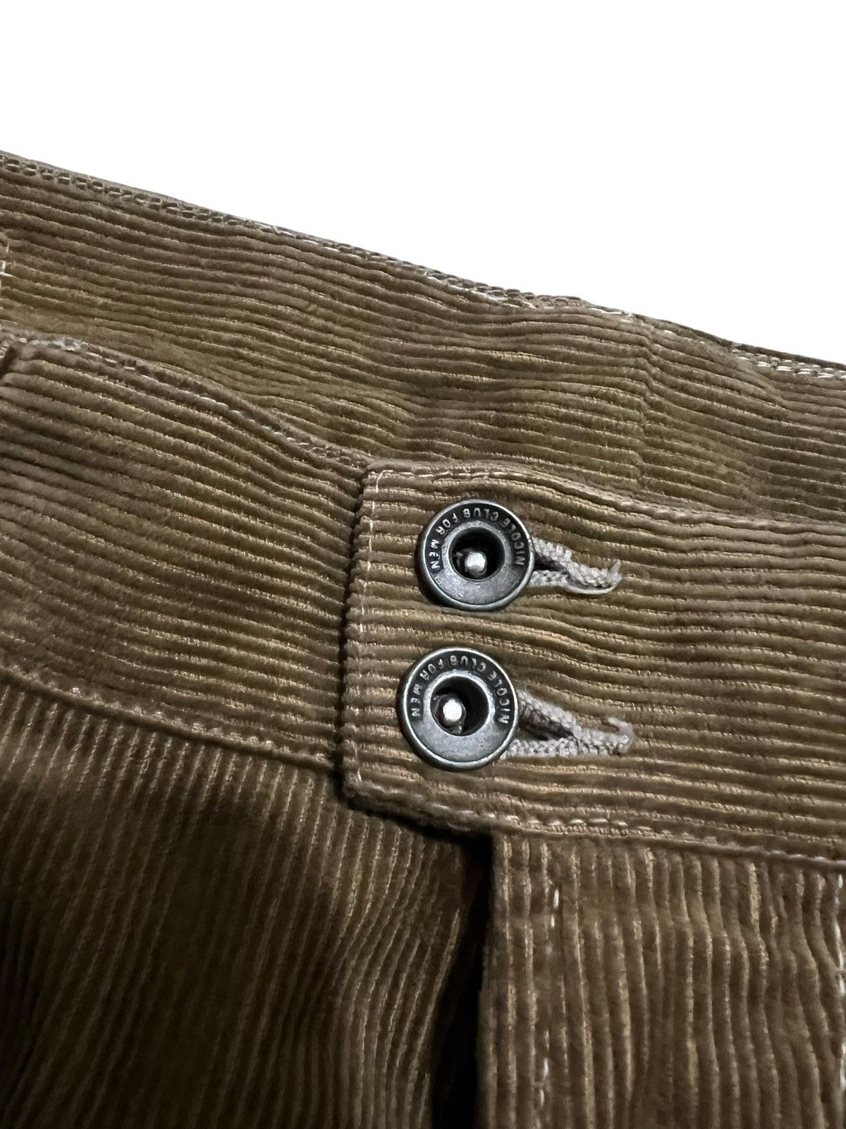 Nicole club flame corduroy flared pants
