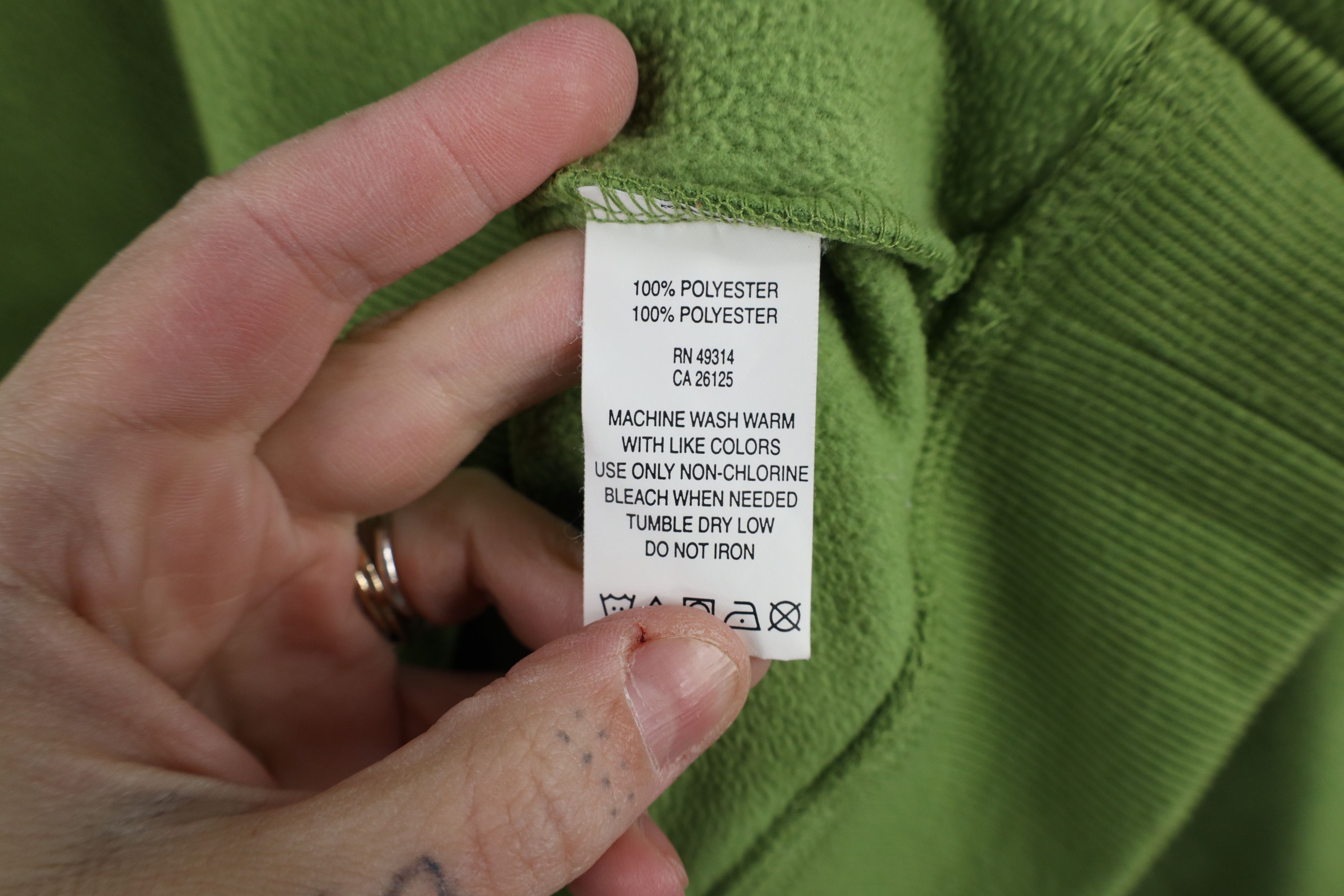 Vintage Vintage Sylvania Country Club Golf Fleece Sweatshirt Green Size US L / EU 52-54 / 3 - 8 Thumbnail