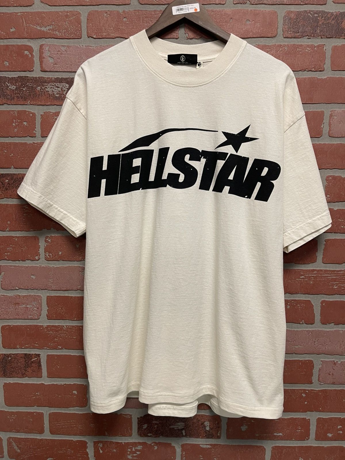 HELLSTAR Size L - Hellstar Classic Tee Shirt White/Black Print Size US L / EU 52-54 / 3 - 1 Thumbnail