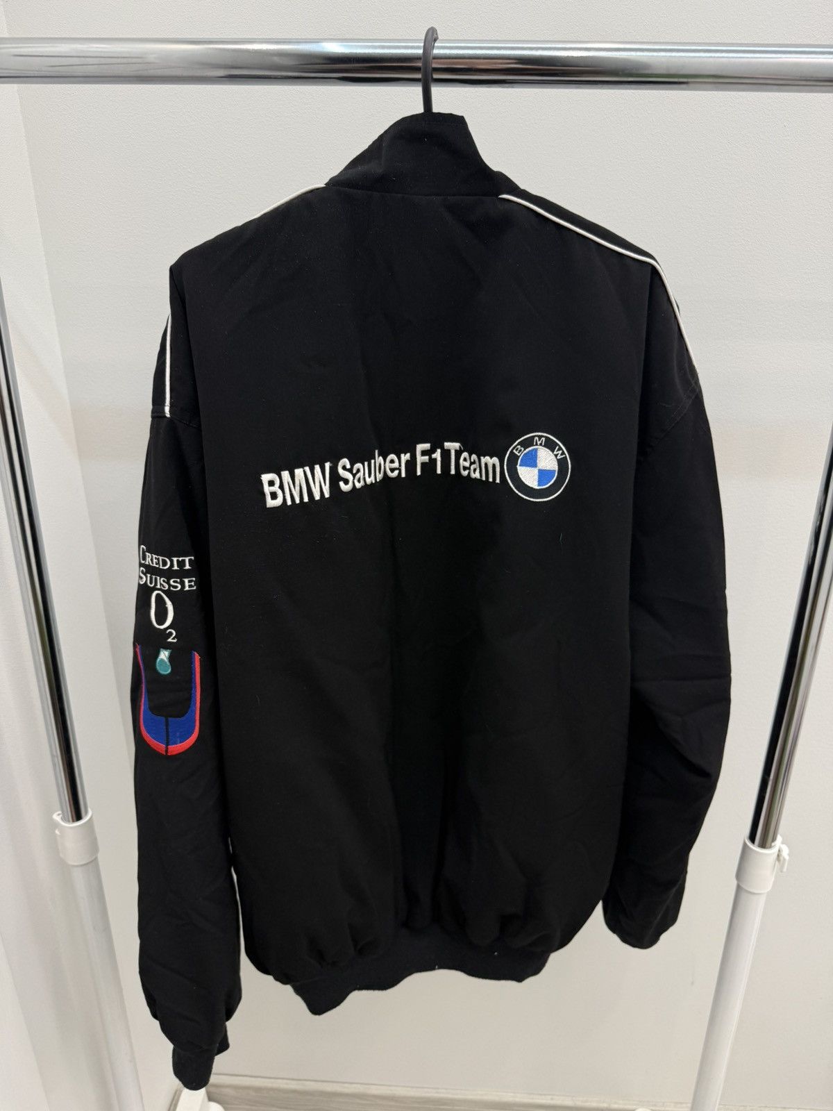 Formula 1 Vintage 2000s BMW Sauber F1 Racing Team Jacket Size US XL / EU 56 / 4 - 2 Thumbnail