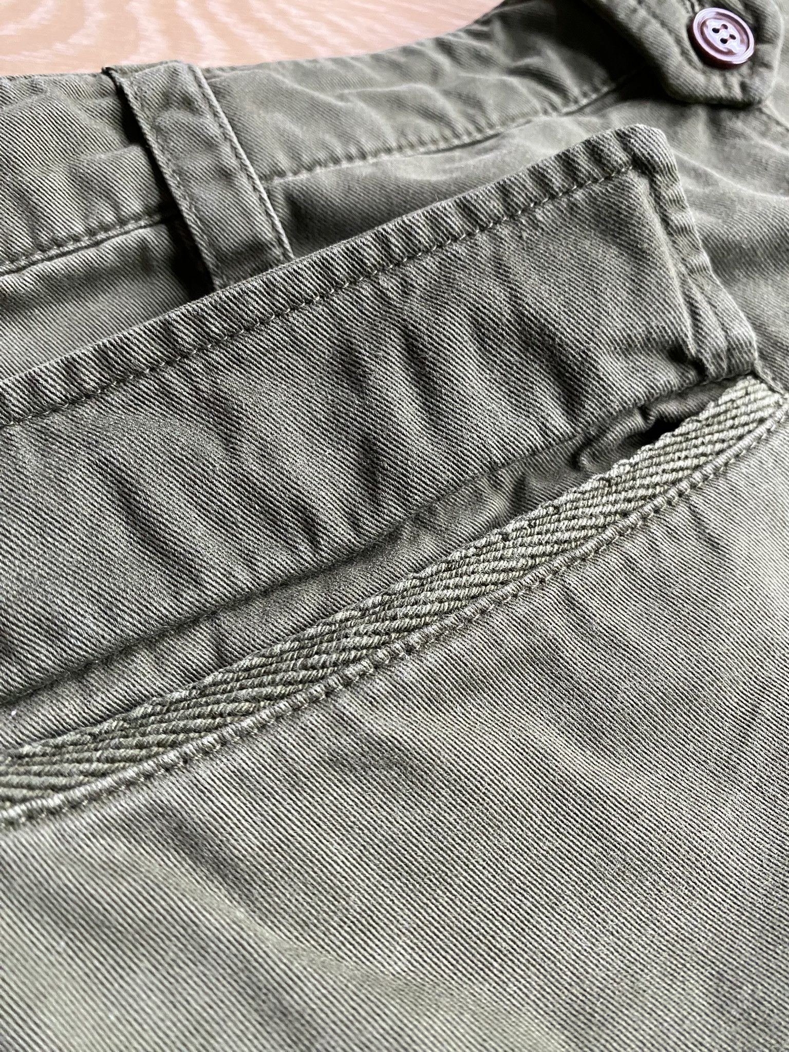 Acne Studios 50/L - Cargo Trousers - Hunter Green Size US 34 / EU 50 - 16 Thumbnail