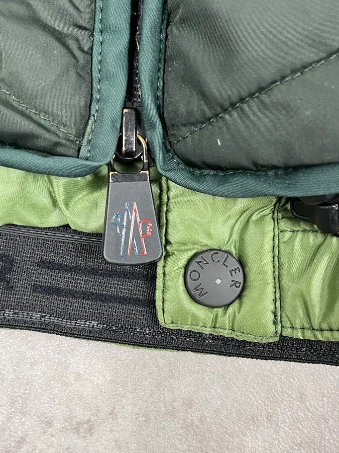 Moncler Moncler Olive Nylon Quilted Down Puffer Jacket Size US M / EU 48-50 / 2 - 9 Thumbnail