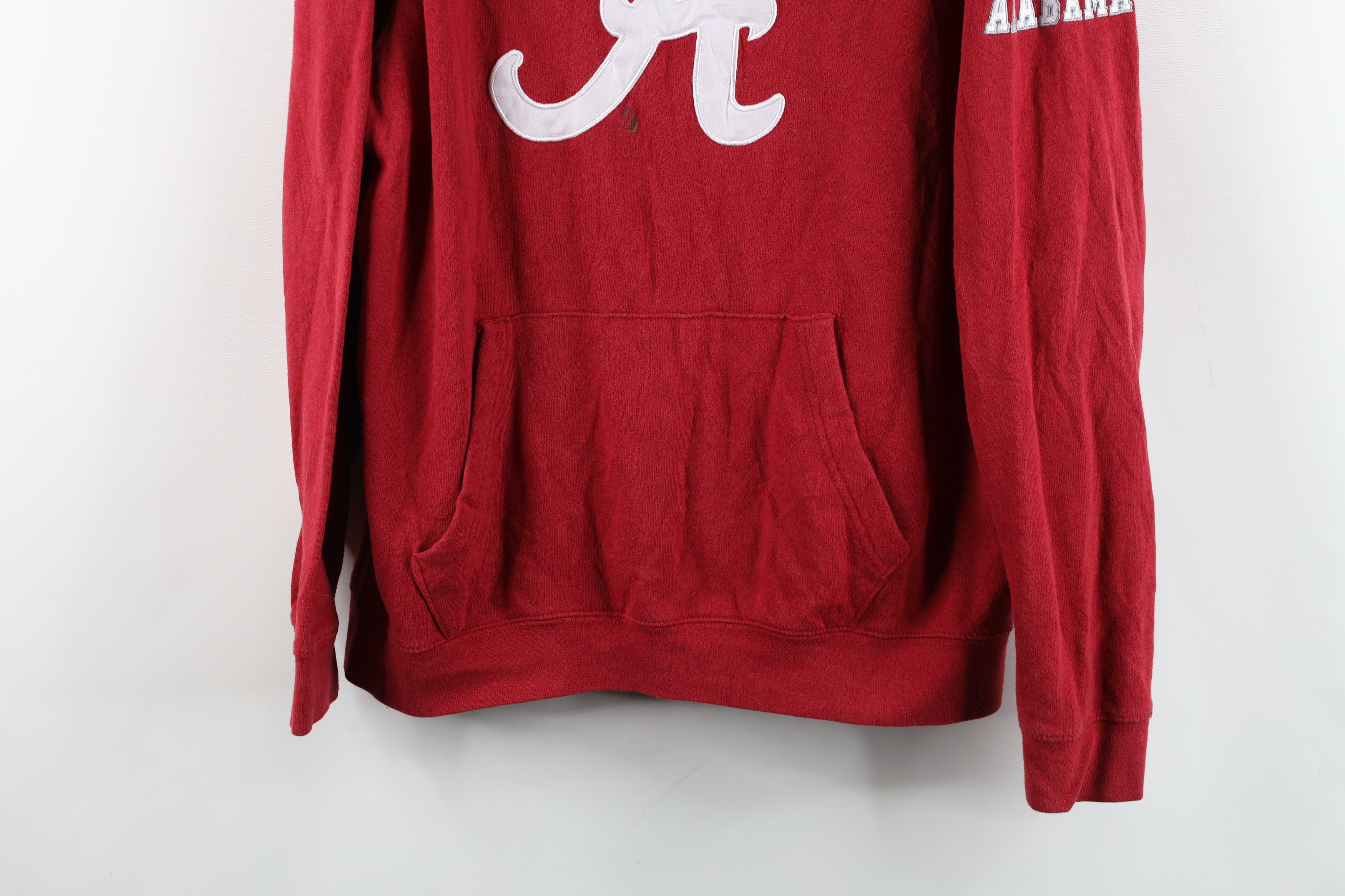 Vintage Vintage Spell Out University of Alabama Hoodie Sweatshirt Size L / US 10 / IT 46 - 3 Thumbnail