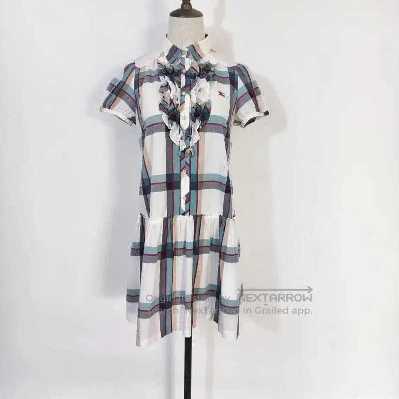 Burberry Burberry Summer Cotton Plaid Dress. Size M / US 6-8 / IT 42-44 - 2 Thumbnail