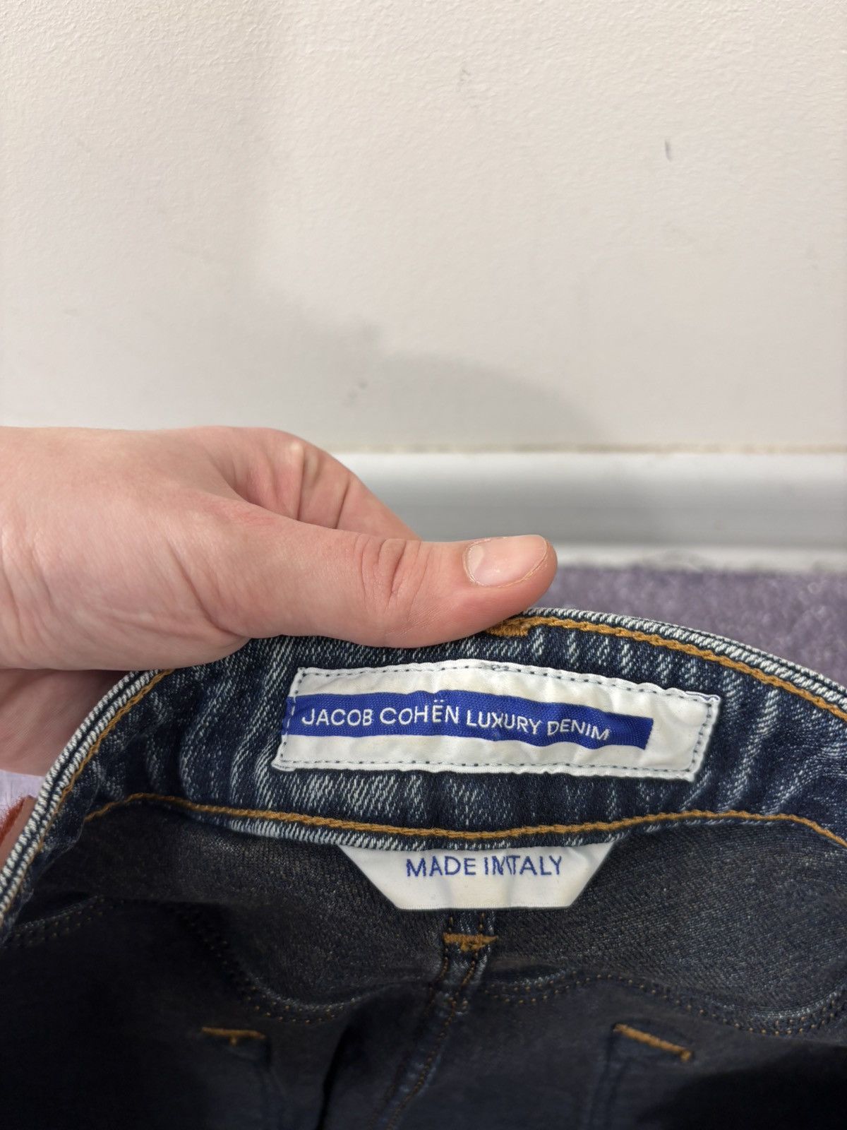 Jacob Cohen Jacob Cohen Kimberly Women’s Slim Stretch Blue Denim Jeans Size 29" - 9 Thumbnail