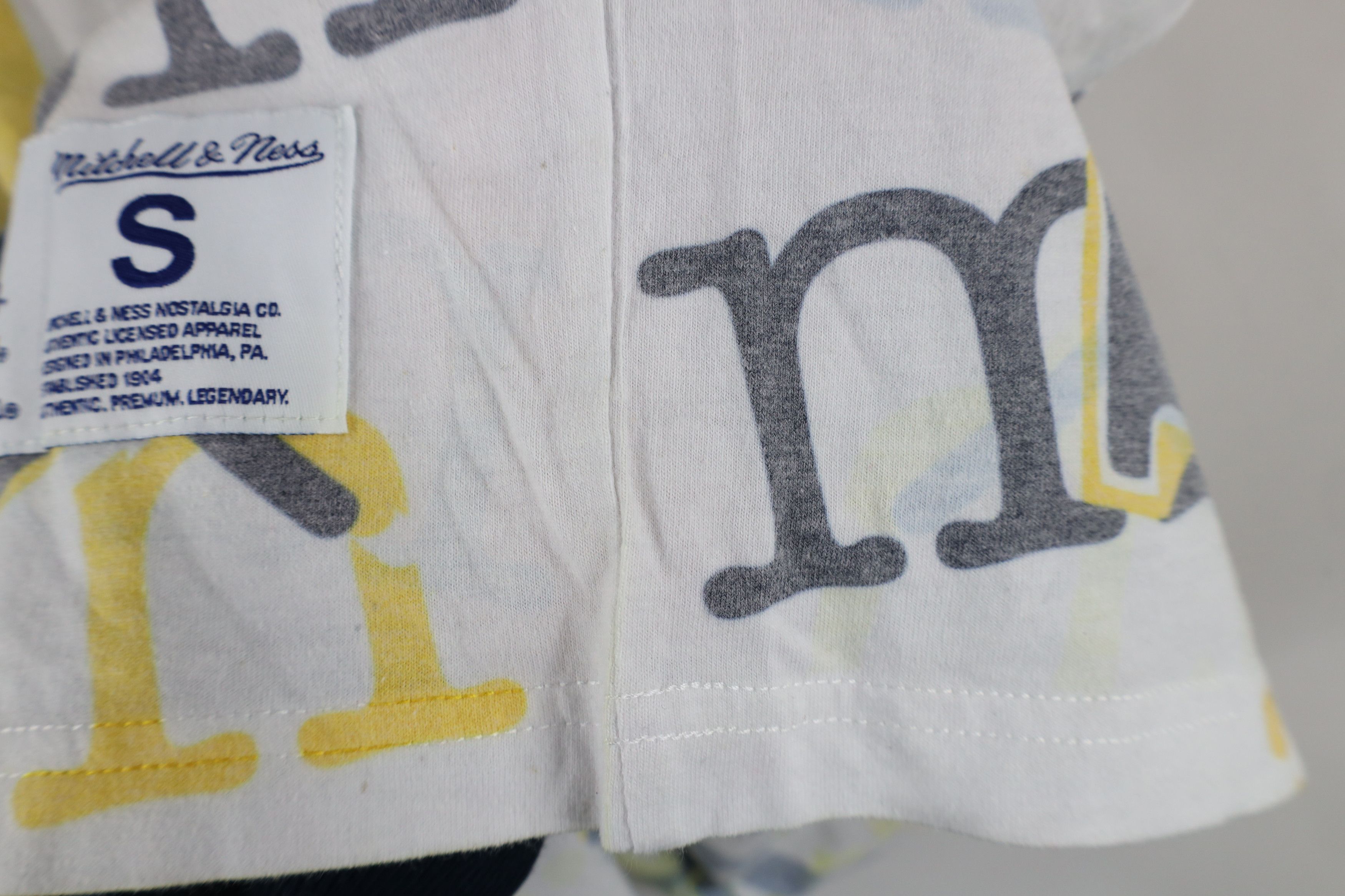 Mitchell & Ness × Vintage Vintage Mitchell & Ness Print University of Michigan T-Shirt Size US S / EU 44-46 / 1 - 10 Thumbnail
