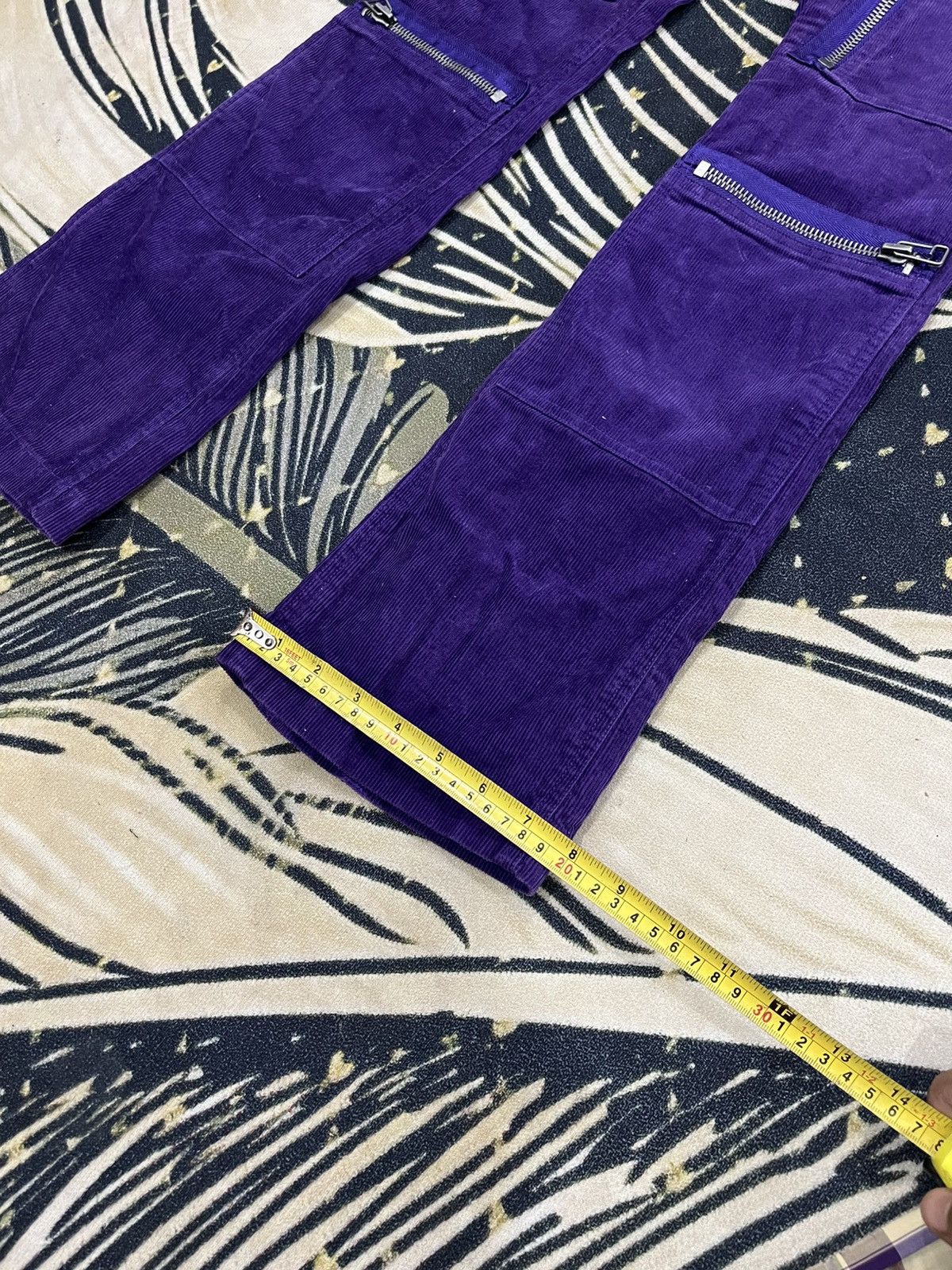 If Six Was Nine × Polo Ralph Lauren × Ralph Lauren Flare Multizipper Coudroy Ralph Lauren Size US 28 / EU 44 - 9 Thumbnail
