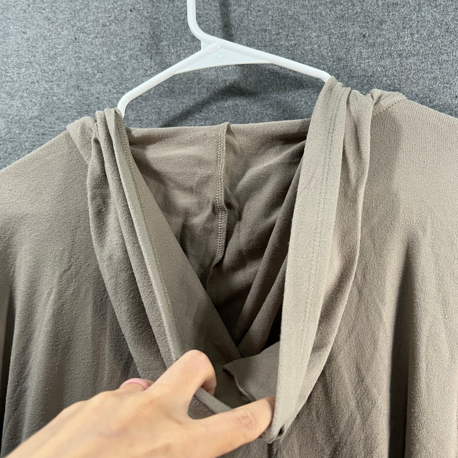 Other Koolaburra by UGG Marshmallow Jersey Hooded Cardigan Size L / US 10 / IT 46 - 11 Thumbnail