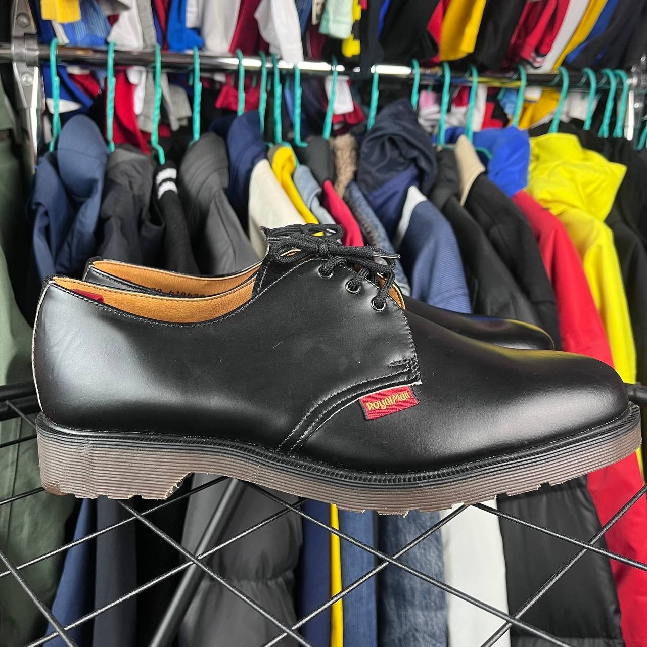 Dr. Martens RARE Dr Martens Royal Mail One In A Million Leather Shoes Size US 10 / EU 43 - 7 Thumbnail
