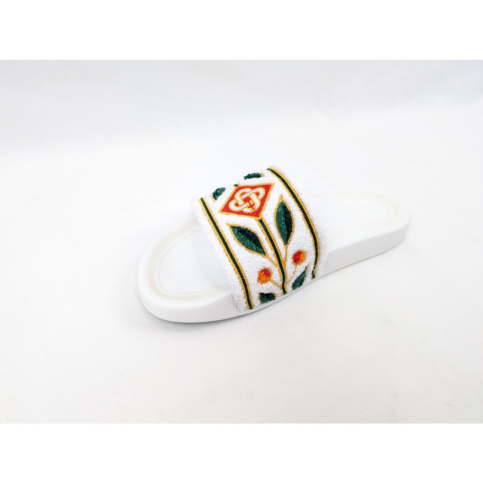Casablanca o1rshd1 Q:2 / Embroidered Terry Slider Slipper Size US 10 / EU 43 - 8 Thumbnail