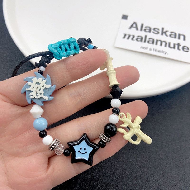 Jewelry Star Retro Bracelet Y2K Punk Chain Gotch Bracelets Chains Size ONE SIZE - 3 Thumbnail
