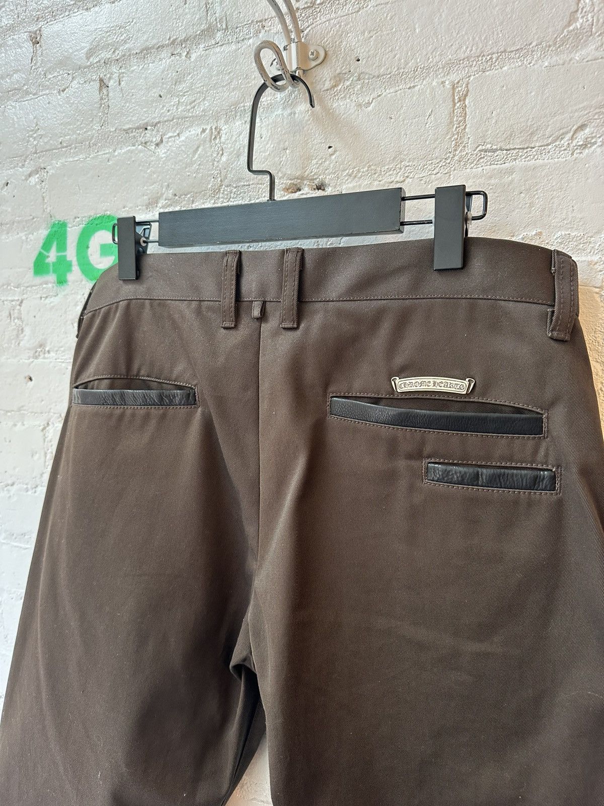 Chrome Hearts Chrome Hearts Brown Chinos Size US 34 / EU 50 - 4 Thumbnail