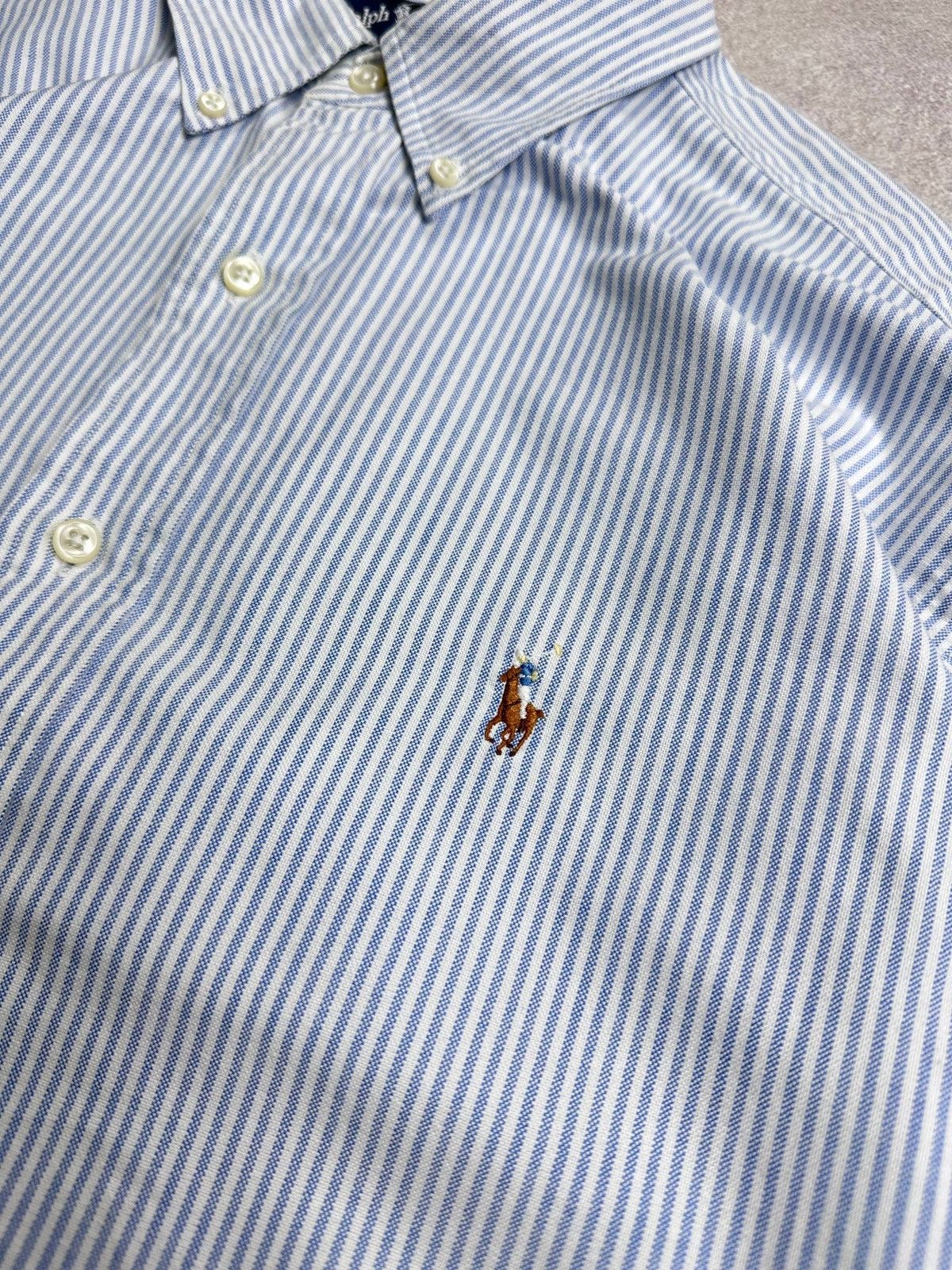 Polo Ralph Lauren Vintage Polo Ralph Lauren Y2K Button Shirt L Size US L / EU 52-54 / 3 - 3 Thumbnail