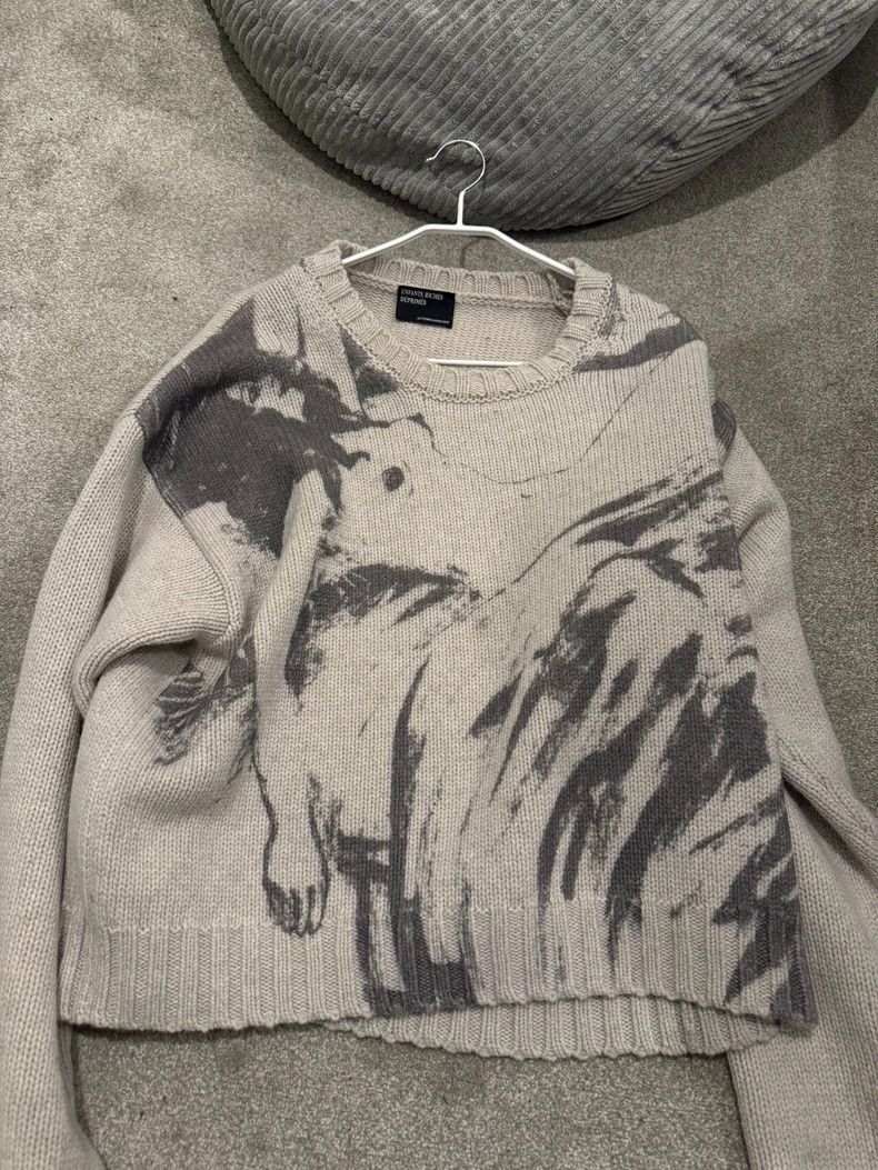 Enfants Riches Deprimes Enfants Riches Deprimes 24 FW Past Futile Sweater 2501-Nex Size US L / EU 52-54 / 3 - 1 Thumbnail