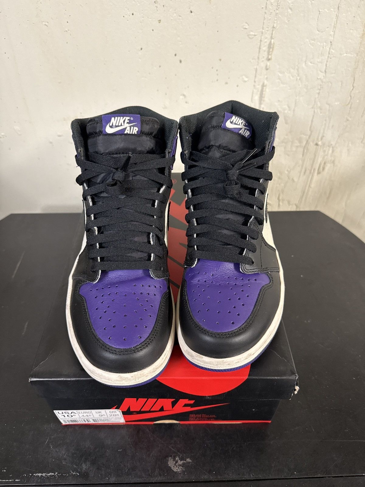 Jordan Brand × Nike Jordan 1 court purple Size US 10.5 / EU 43-44 - 1 Thumbnail