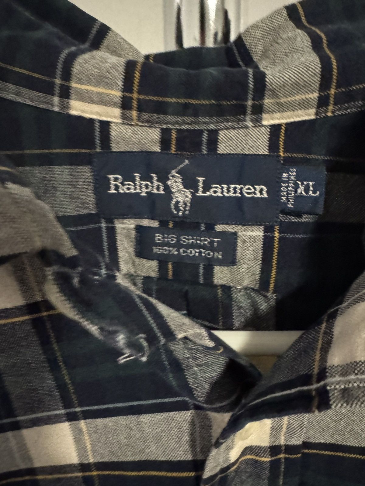 Polo Ralph Lauren × Vintage Ralph Lauren Button Up Size US XXL / EU 58 / 5 - 3 Thumbnail