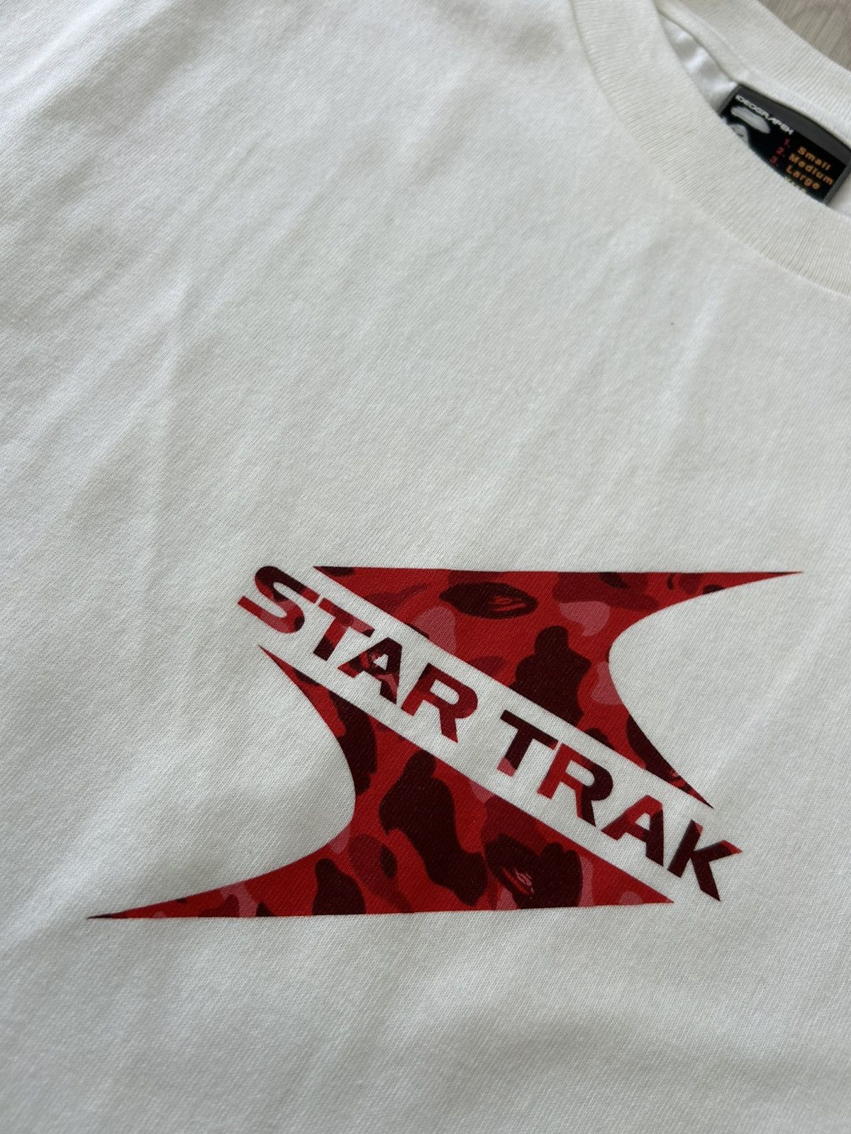 Bape VERY RARE OG A BATHING APE X STAR TRAK N.E.R.D CAMO TEE Size US XL / EU 56 / 4 - 2 Thumbnail