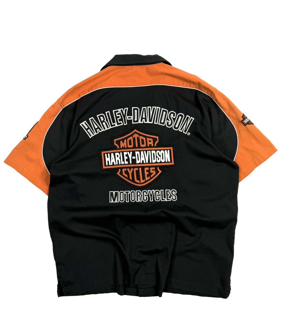 Harley Davidson Harley Davidson Vintage Mechanic Shop Shirt Rare Biker USA Size US L / EU 52-54 / 3 - 1 Thumbnail