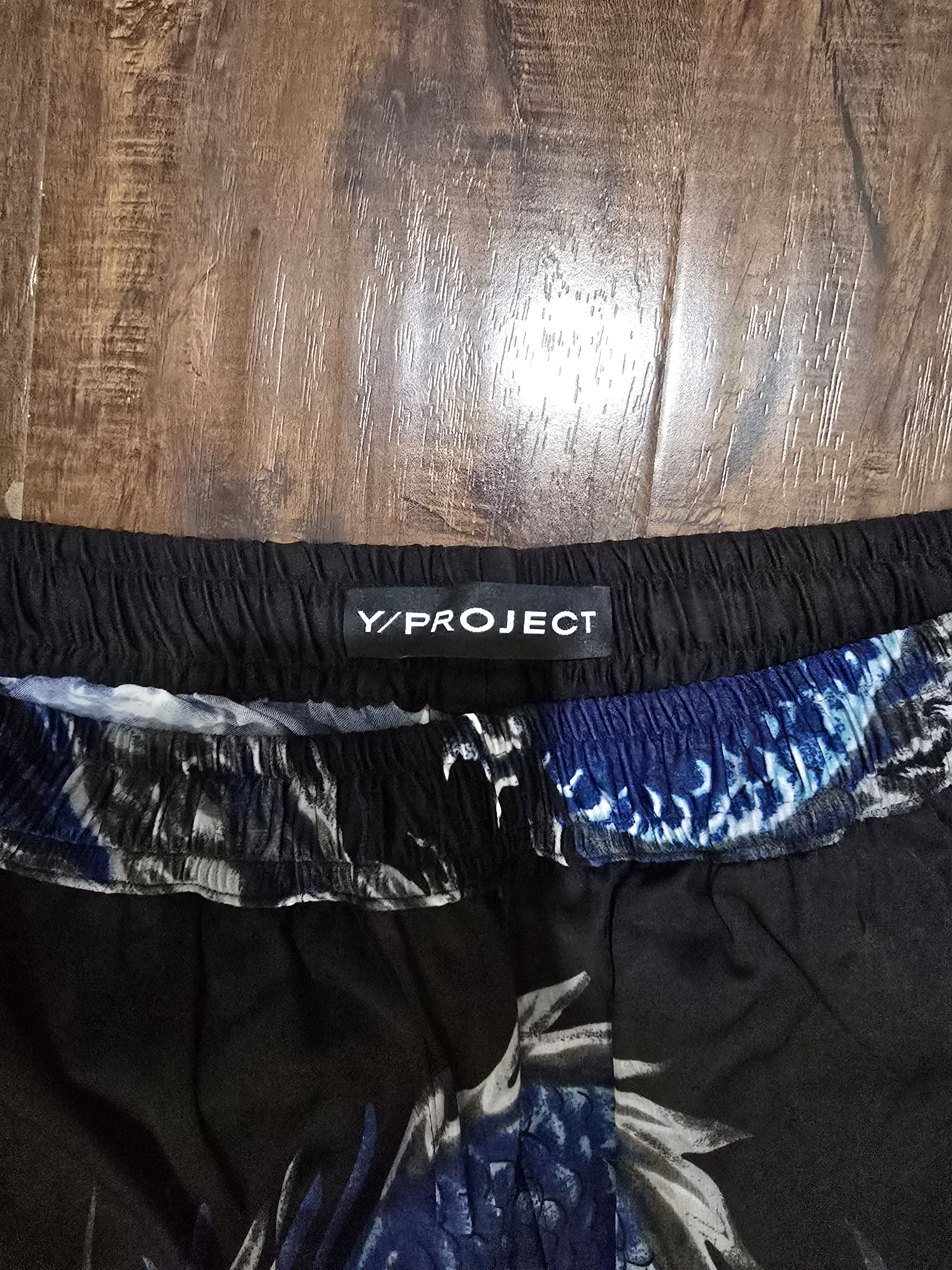 Y/Project Y/Project Black Button Dragon Track Pants Size US 32 / EU 48 - 3 Thumbnail