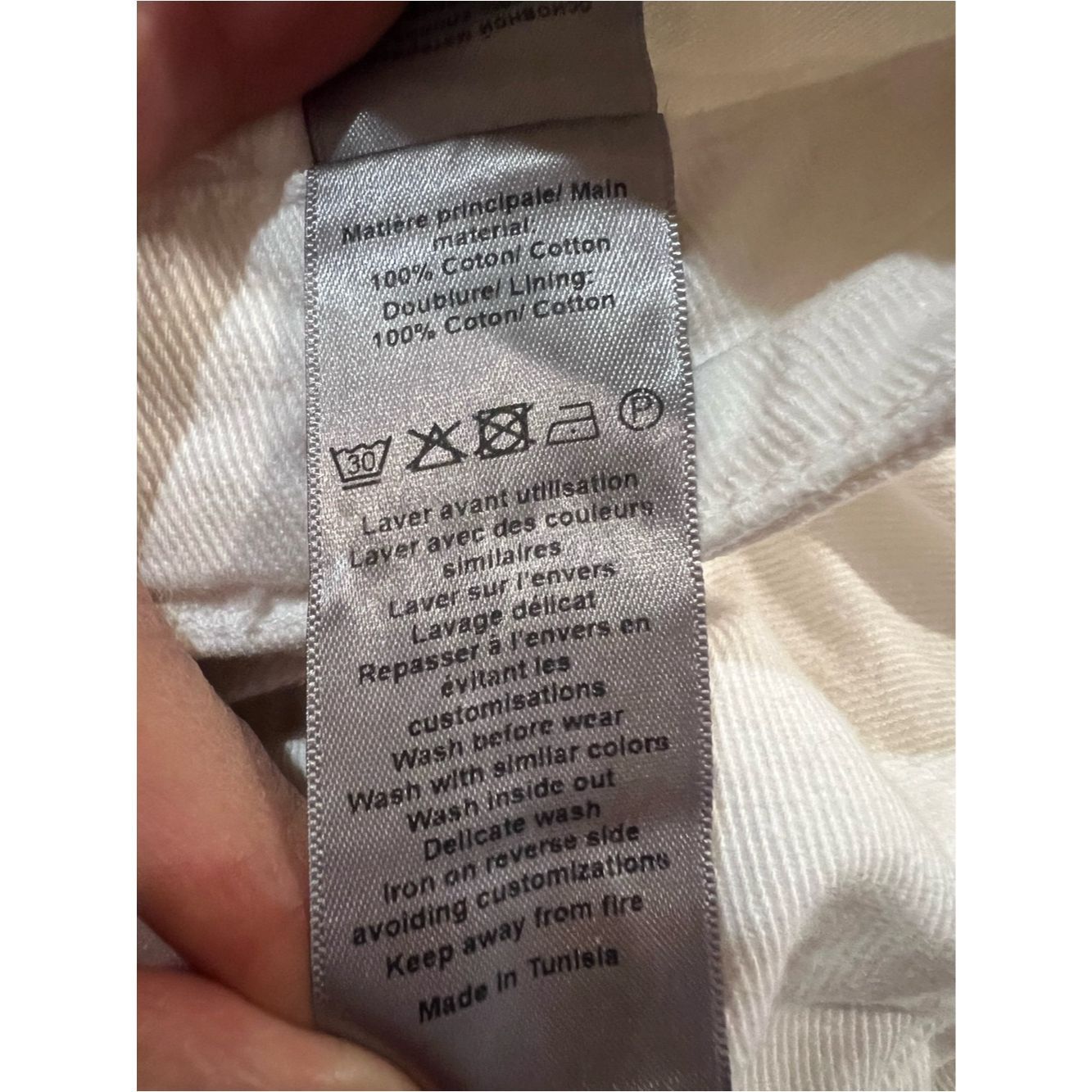 Zadig & Voltaire Zadig & Voltaire Ecume White Bootcut Jeans NWT Size 25 Size 25" / US 0 / IT 36 - 9 Thumbnail