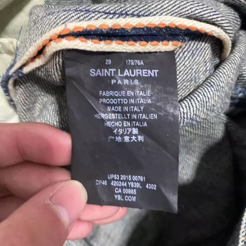 Saint Laurent Paris saint Laurent parisOne knee jeans 2503-Nextarrow Size US 29 - 5 Thumbnail