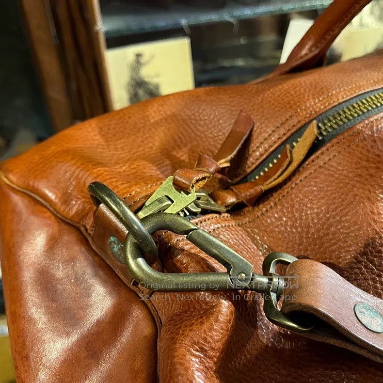RRL Ralph Lauren RRL Ralph Lauren Full leather Boston travel bag shoulder b Size ONE SIZE - 7 Thumbnail