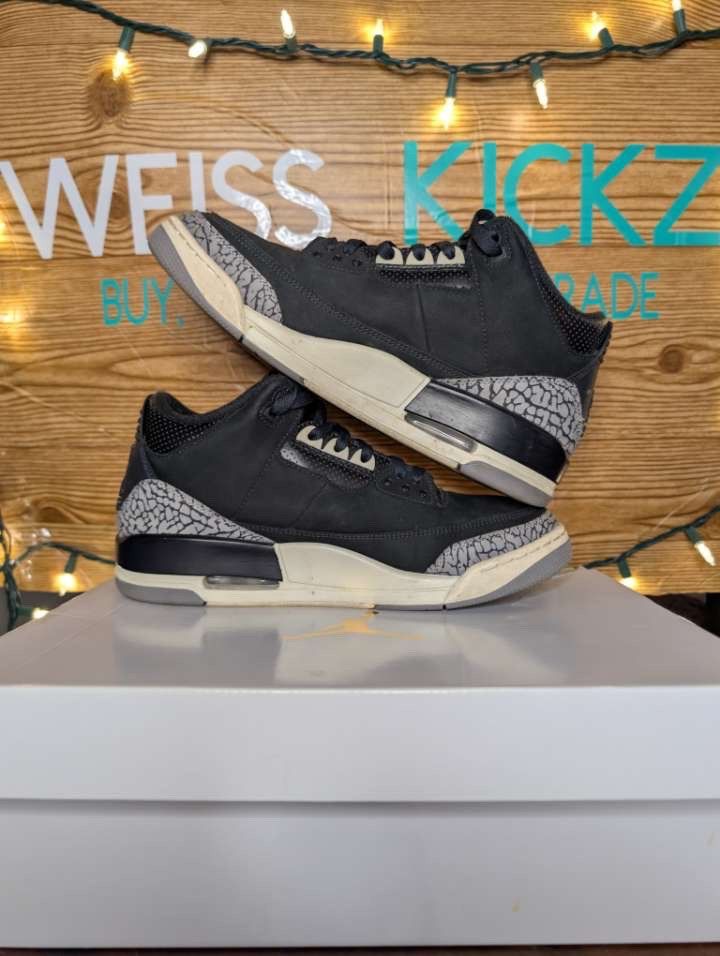 Jordan Brand Jordan 3 Off Noir Size US 9.5 / EU 42-43 - 3 Thumbnail