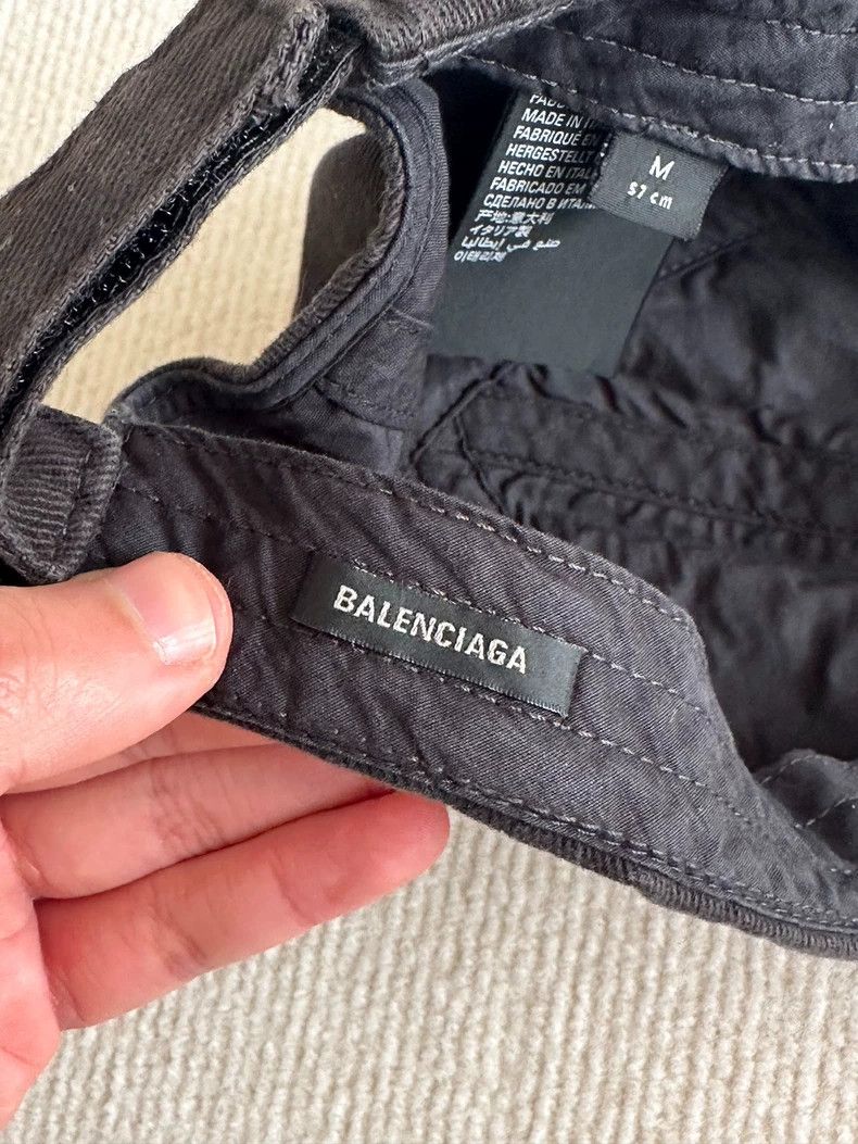 Balenciaga Balenciaga Sabotage baseball cap Size ONE SIZE - 9 Thumbnail