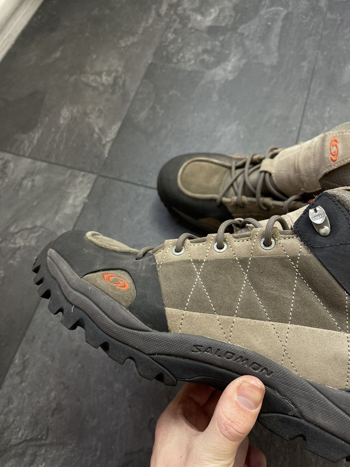 Salomon × Vintage Rare Vintage Salomon Goretex Shoes Boots Size US 12 / IT 42 - 11 Thumbnail