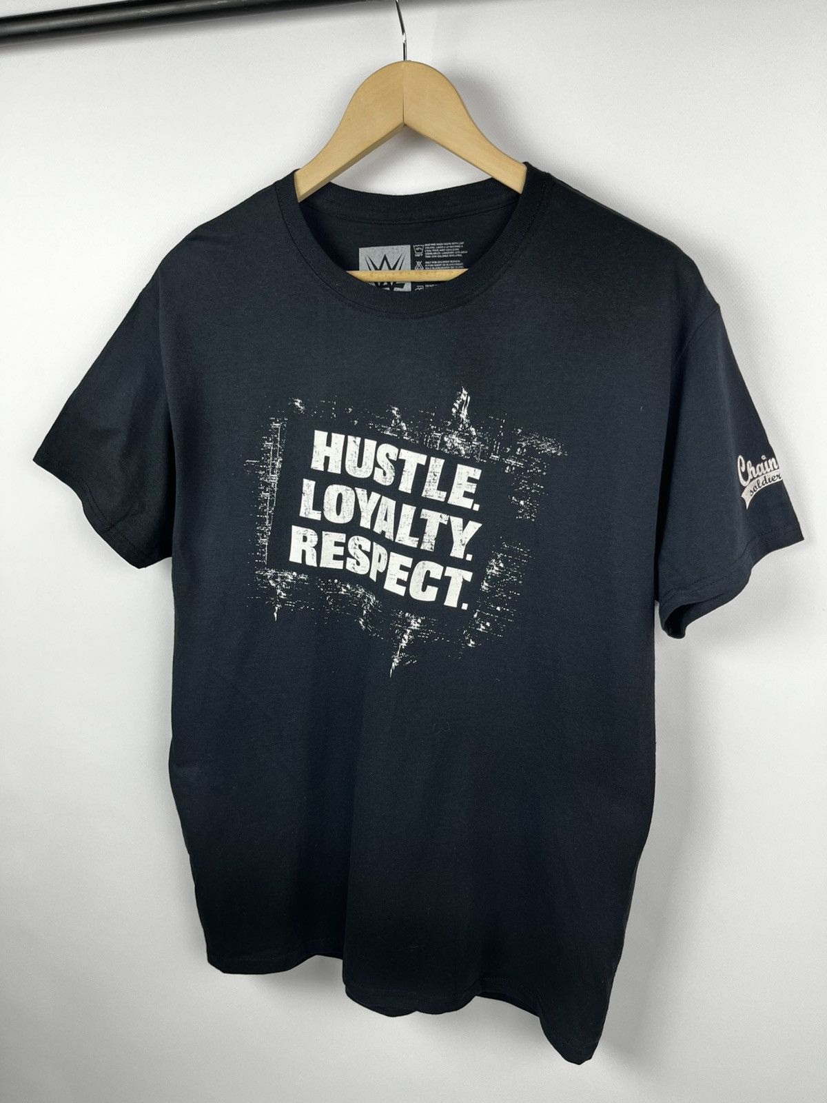 WWE John Cena WWE Hustle Loyalty Respect T Shirt Size US M / EU 48-50 / 2 - 6 Thumbnail