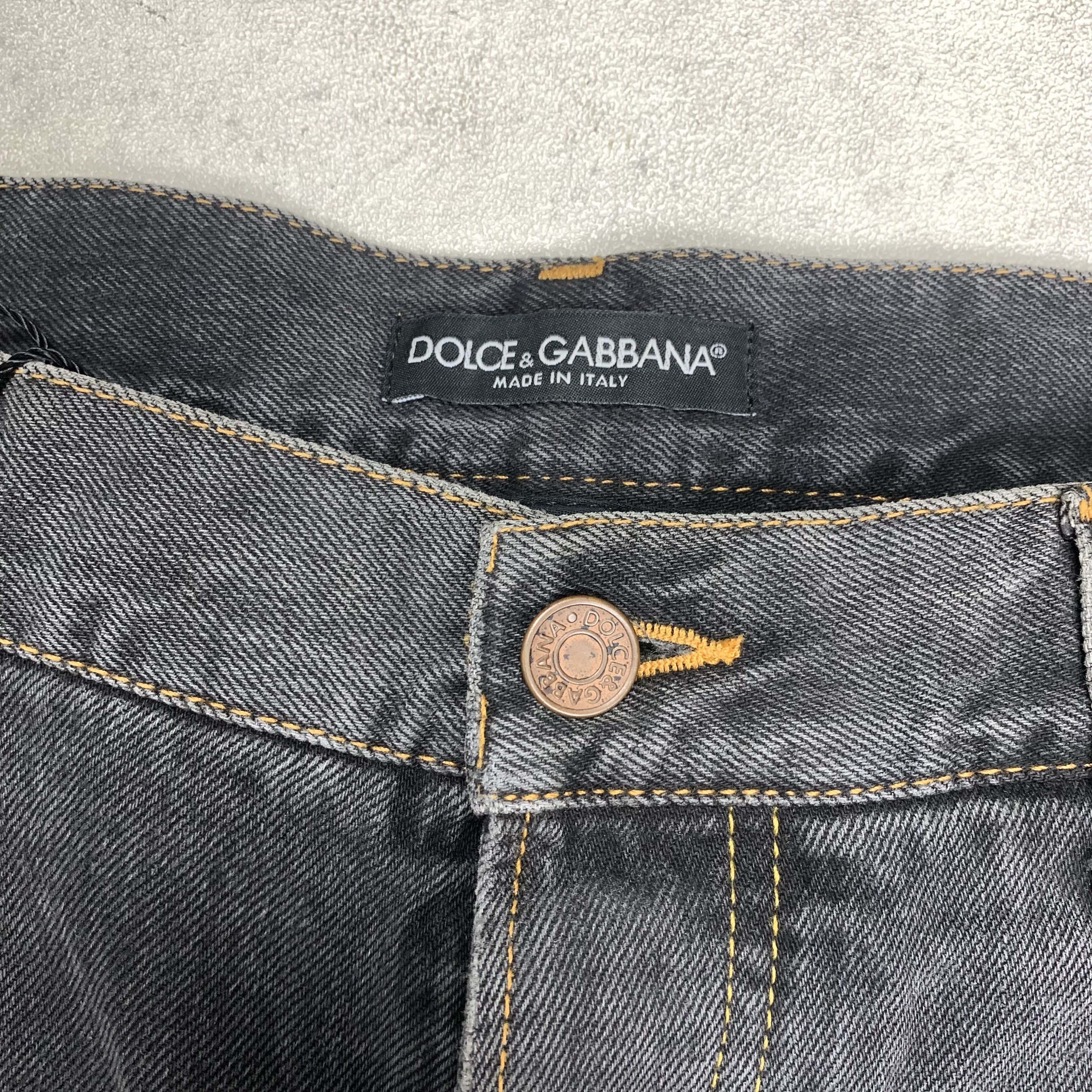 Dolce & Gabbana Dolce & Gabbana Distressed Multi Pocket Short Denim Pants Size US 32 / EU 48 - 5 Thumbnail