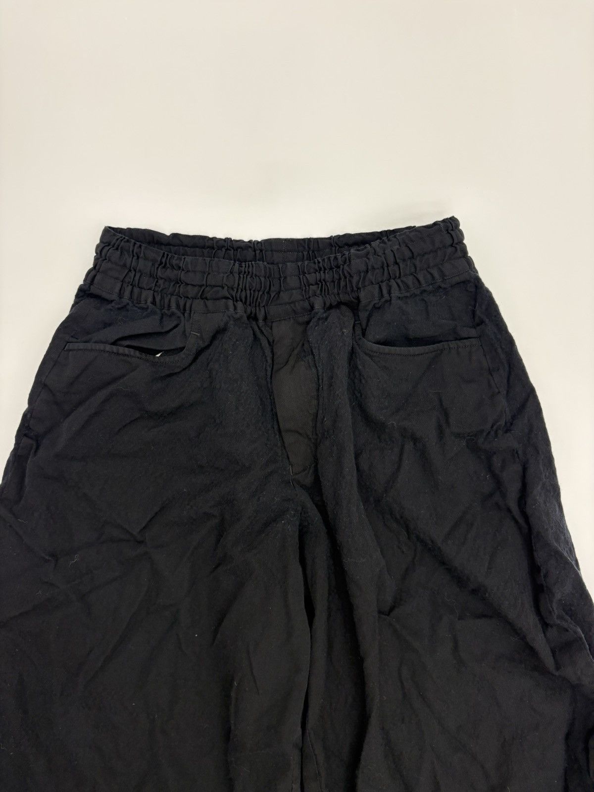 Comme des Garcons Comme des garçons Crop black pants Size US 32 / EU 48 - 2 Thumbnail
