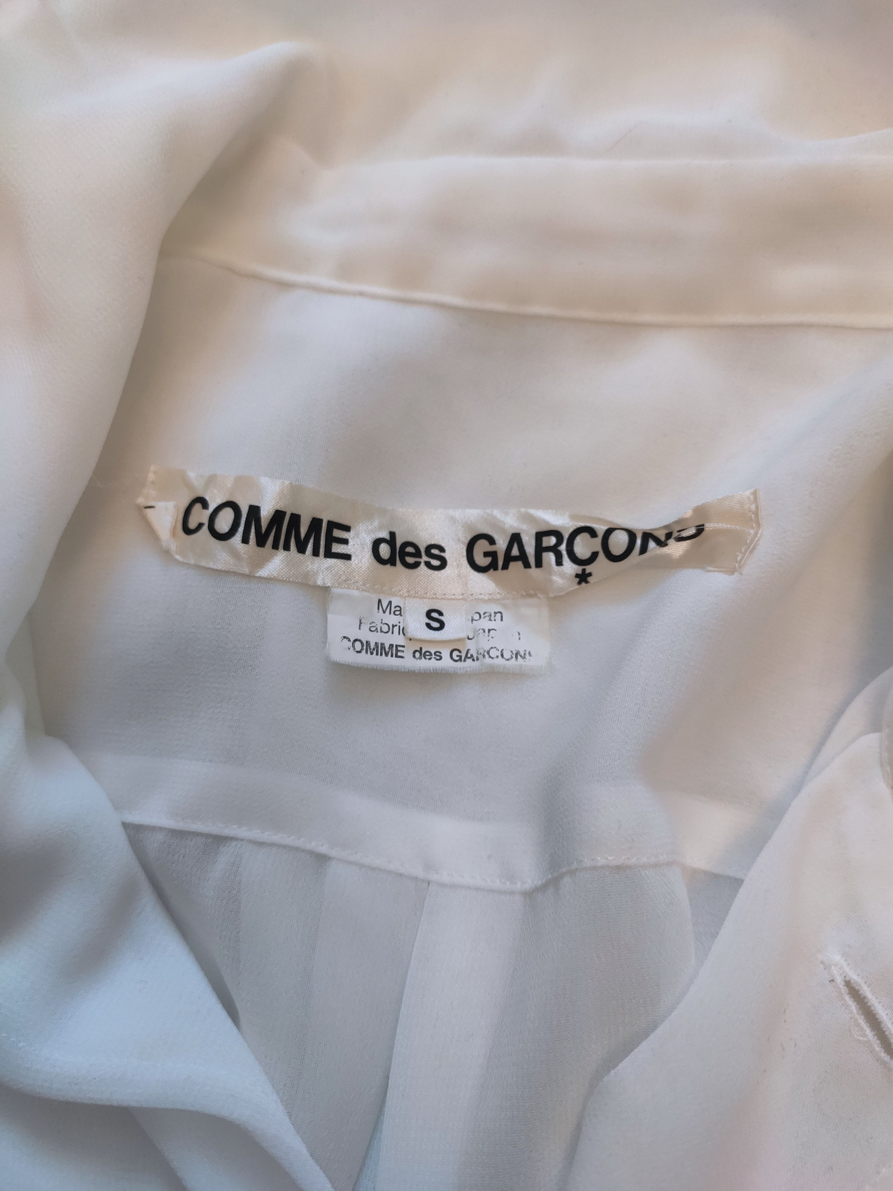 Comme des Garcons Transparent blouse Size S / US 4 / IT 40 - 6 Thumbnail