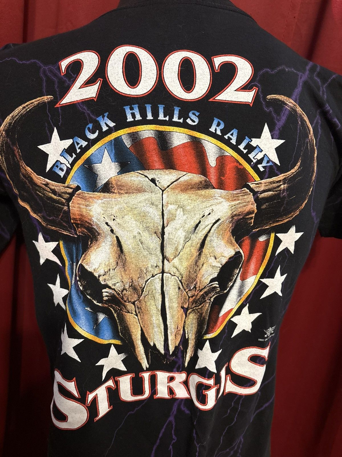 Harley Davidson Vintage Sturgis Bike Rally Tshirt Y2K Lightning Biker Tee Size US L / EU 52-54 / 3 - 9 Thumbnail