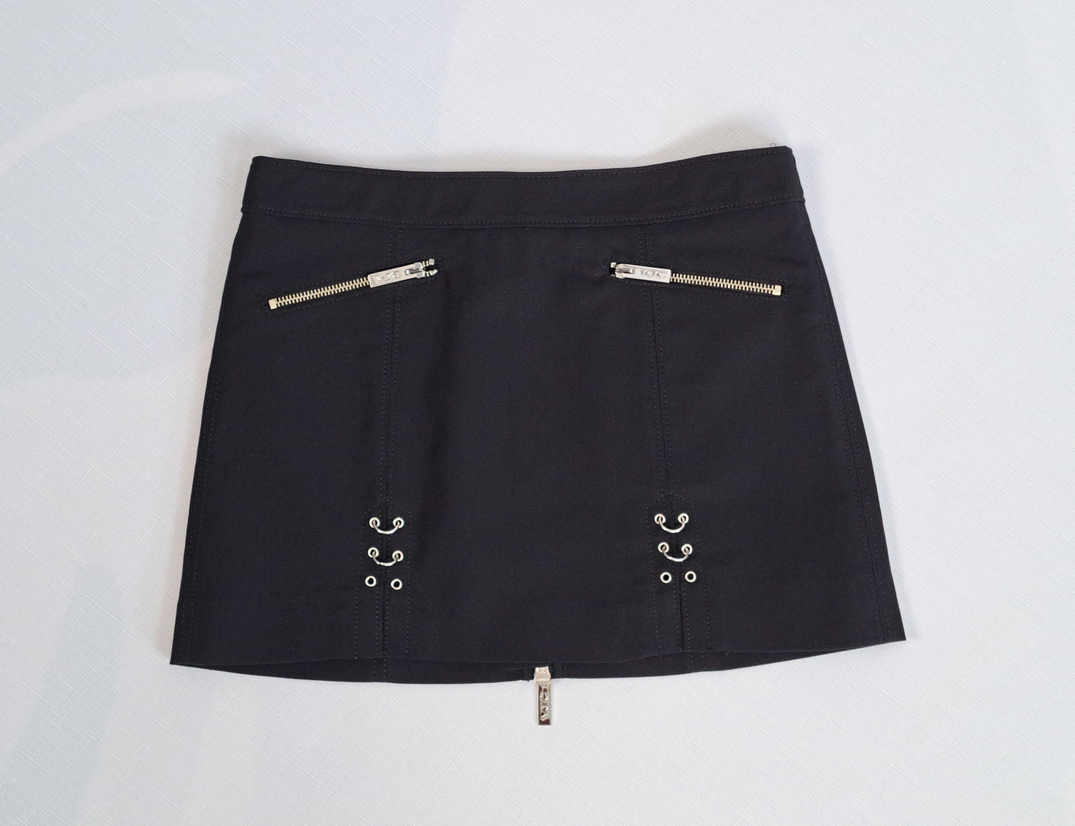 Versace Jeans Couture Versace Jeans Couture black mini skirt. Size 40IT Size 27" / US 4 / IT 40 - 2 Thumbnail
