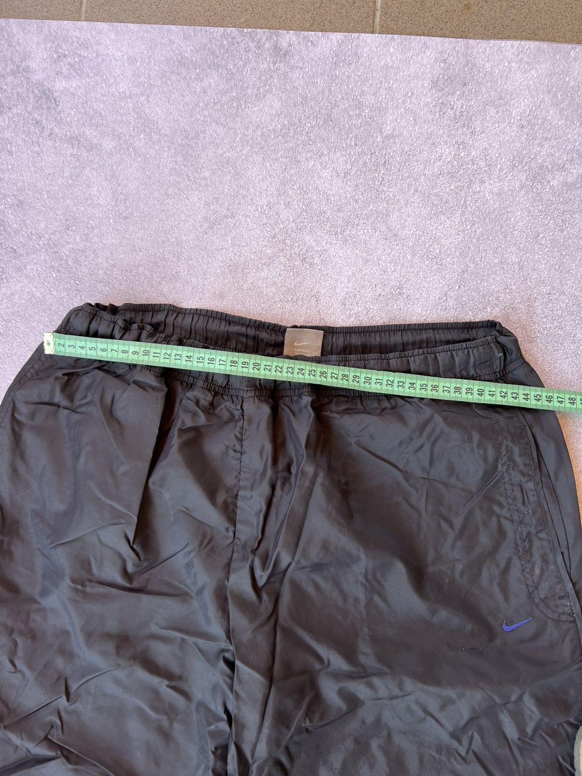 Nike 🔥 Nike Vintage Black Nylon Y2K Track Hype Pants – Size L Size US 32 / EU 48 - 8 Thumbnail