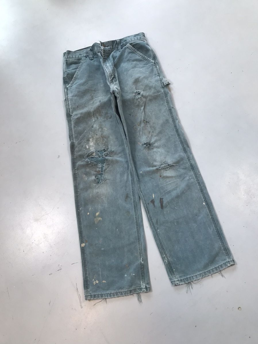 Carhartt Vintage Carhartt Painted carpenter denim Size US 31 - 8 Thumbnail